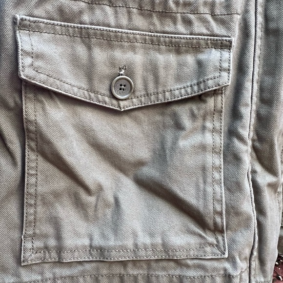 Madewell Northover Jacket Military Style Olive Green in XS (LIKE NEW!) - Picture 6 of 9